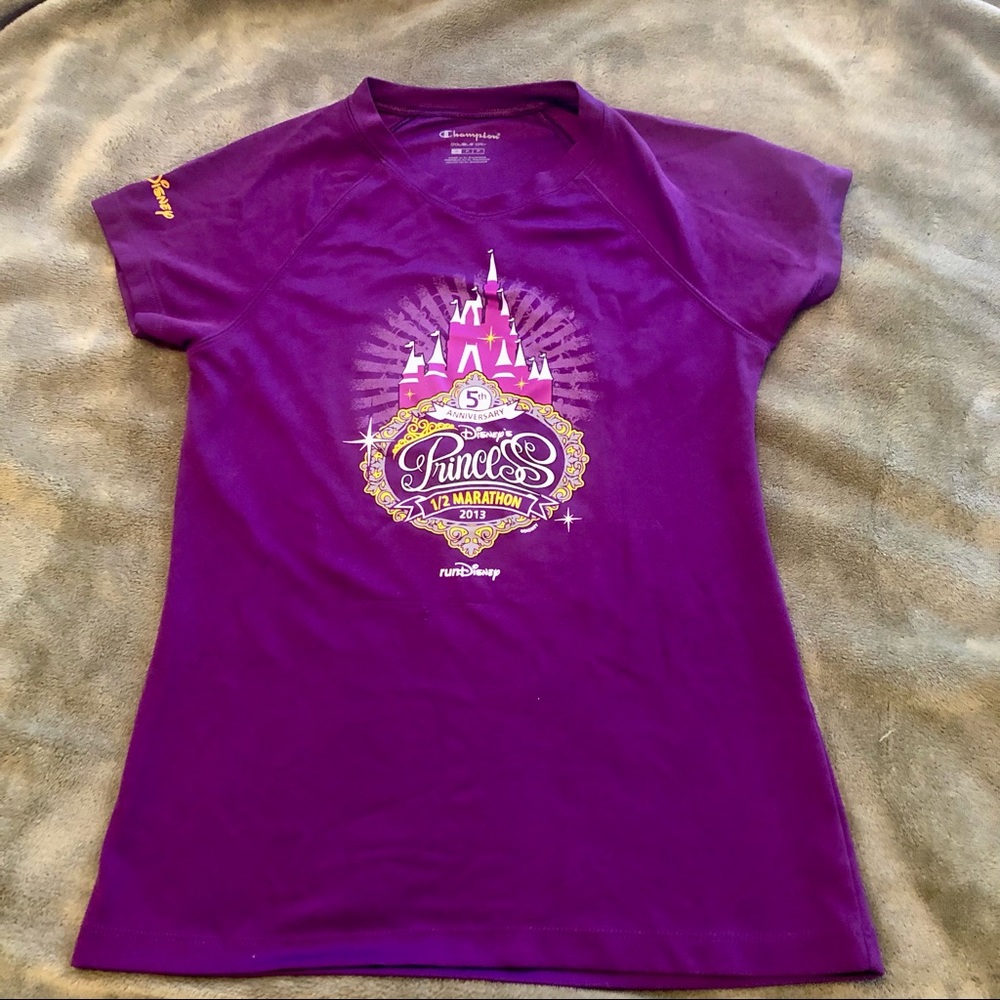 runDisney 2013 Princess Half Marathon Purple Tech Tee